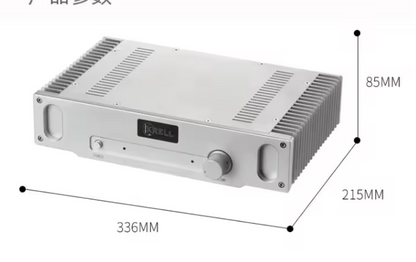 BRZHIFI Audioverstärker 1969 Zweikanal | Silber | Heimverstärker | Neu