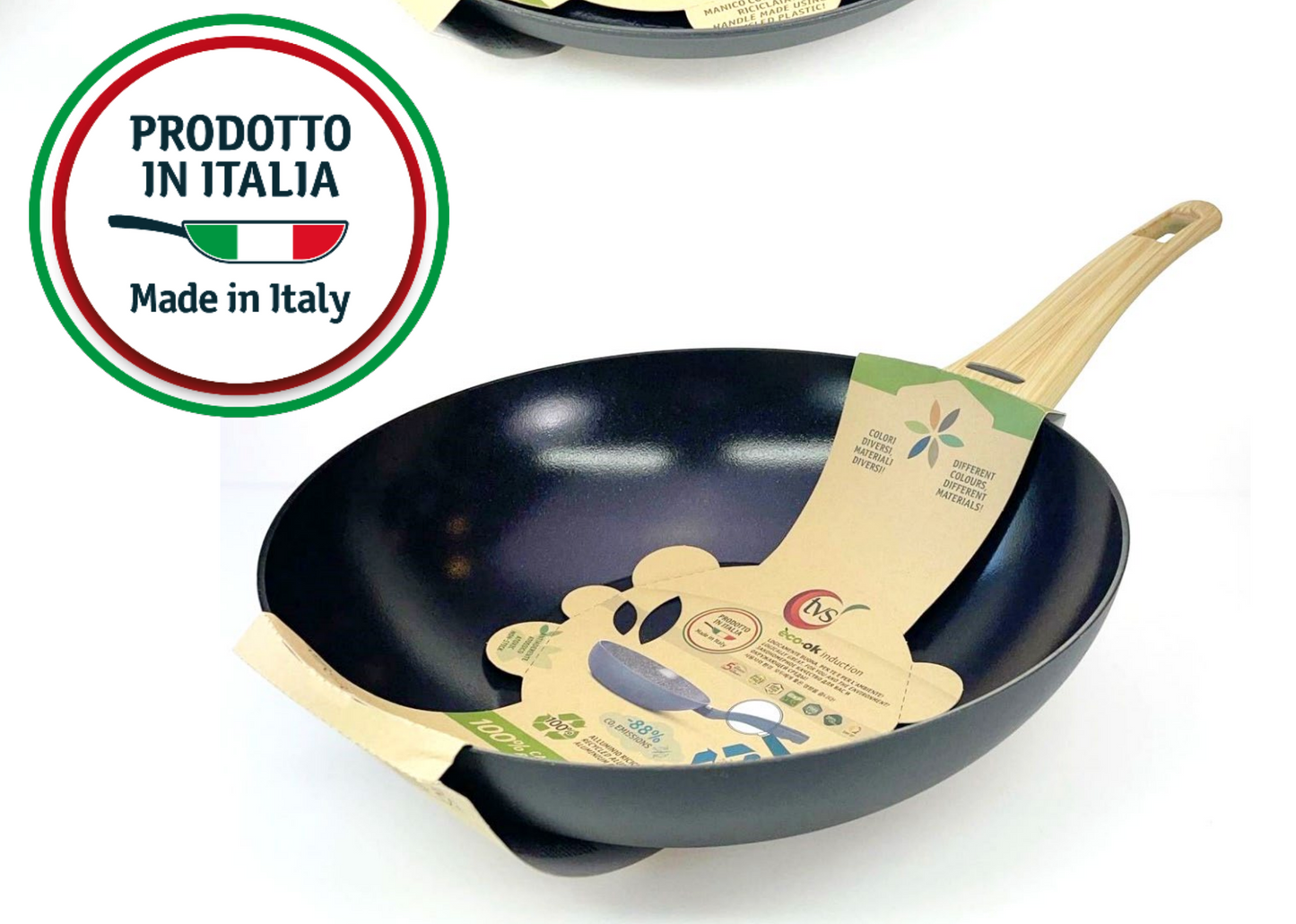 TVS Segno Induktionswok Ø 28 cm – PFAS-frei (neu)