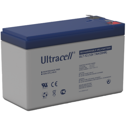 Ultracell UL712 Batterie – 12 V 7 Ah | Zuverlässiger Energiespeicher