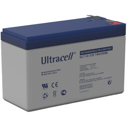 Ultracell UL712 Batterie – 12 V 7 Ah | Zuverlässiger Energiespeicher