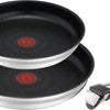 Tefal Jamie Oliver Ingenio G6 Pfannenset (3-teiliges Set) Silber
