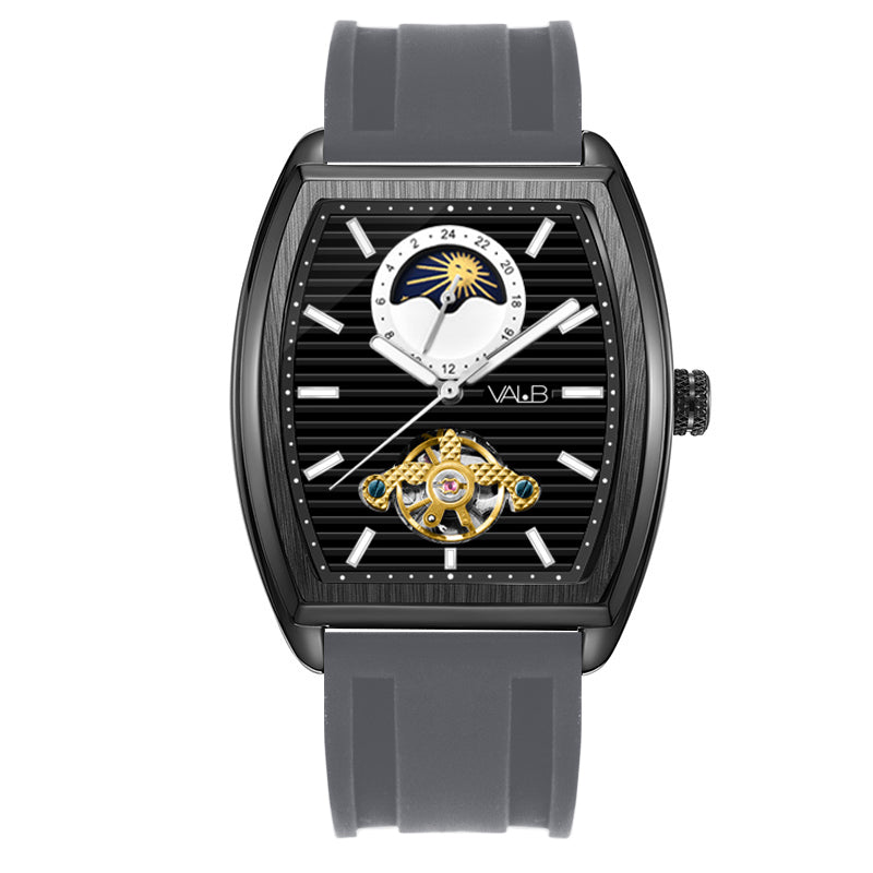 VAL.B Mondschwarz/Grau