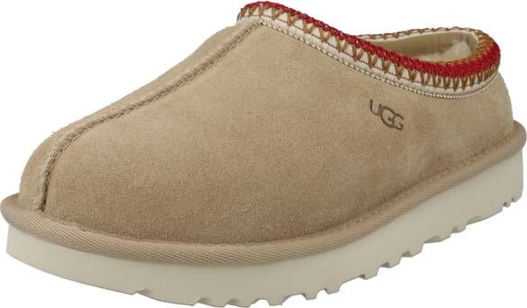 Ugg Tasman Hausschuhe – Sand/Dunkelkirsche
